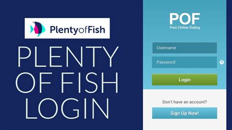 plenty of fish dating site pof login|plenty of fish login.